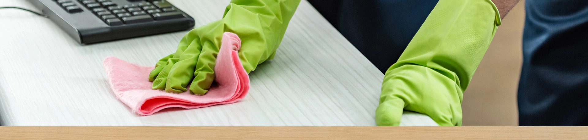 Disinfezione postazioni di lavoro